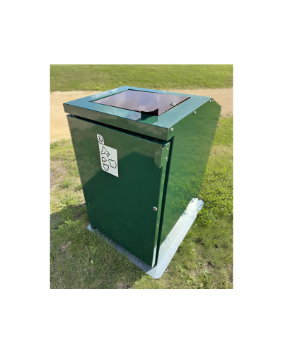 Buy Steel Trash Can Enclosure in the Online Shop - Buy Delivery.