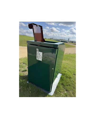 Buy Steel Trash Can Enclosure in the Online Shop - Buy Delivery.