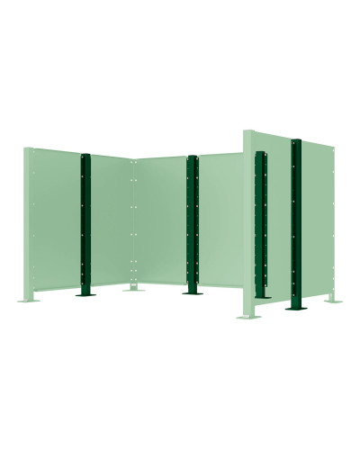Mülltonnen Sichtschutz Modulares System - Kaufen Sie im Online-Shop - kaufen Lieferung