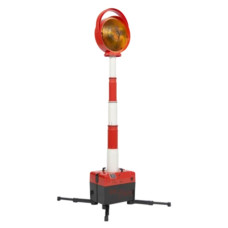 Warning Lights Tele-Blitz LED | Single Flash | Battery 6V 7Ah | Two-Sided | 120h | Rechargeable | Horizont