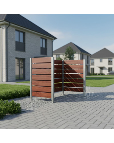 Garbage Bin Privacy Screen - Buy in the Online Shop with Fast Delivery