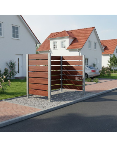 Garbage Bin Privacy Screen - Buy in the Online Shop with Fast Delivery