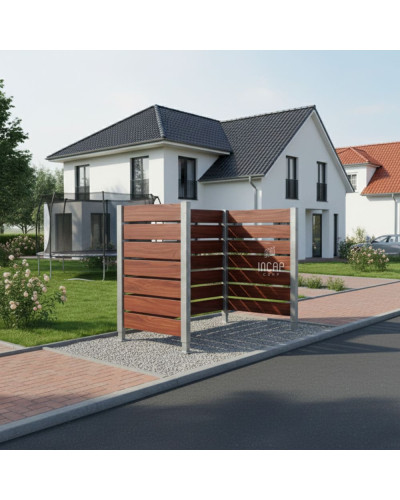 Garbage Bin Privacy Screen - Buy in the Online Shop with Fast Delivery