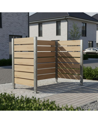 Garbage Bin Privacy Screen - Buy in the Online Shop with Fast Delivery