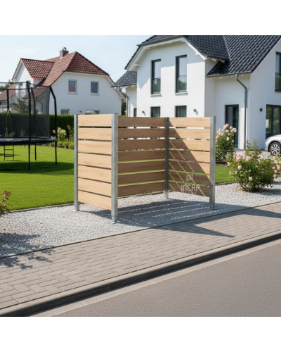 Garbage Bin Privacy Screen - Buy in the Online Shop with Fast Delivery