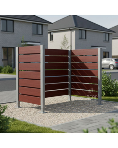 Garbage Bin Privacy Screen - Buy in the Online Shop - Fast Delivery