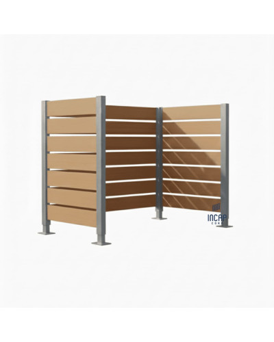 Garbage Bin Privacy Screen - Buy in the Online Shop - Fast Delivery