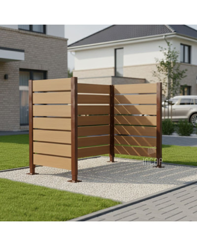 Garbage Bin Privacy Screen - Buy in Online Shop - Purchase & Delivery.