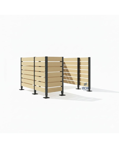 Garbage Bin Privacy Screen - Buy in the Online Shop with Fast Delivery