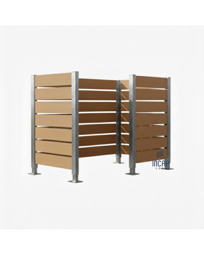 Garbage Bin Privacy Screen - Buy in the Online Shop with Fast Delivery