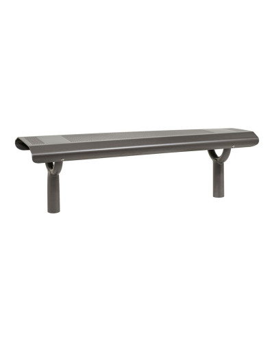 Buy PROCITY SITZBANK OSLO WITHOUT BACKREST: Seat made of Galvanized Steel (Procity Grey), Frame made of Steel (Procity Grey) - Shop Online for Delivery