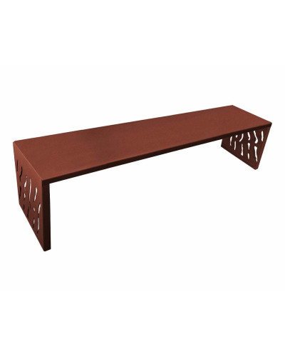 Kaufen Sie PROCITY SITZBANK VENEDIG OHNE RÜCKENLEHNE: Sitzfläche aus Verzinktem Stahl (Bunt), Gestell aus Stahl (Rost Corten-Effekt) im Online-Shop mit Lieferung.
