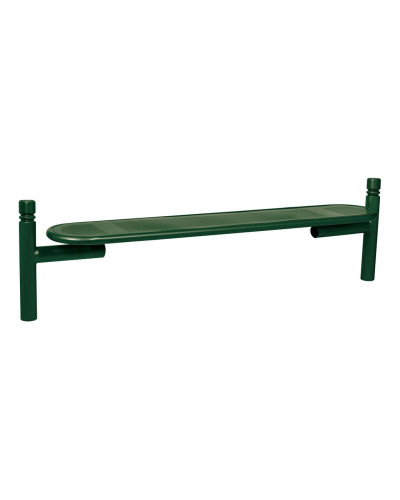 Buy PROCITY ESTORIL STEEL SEAT WITHOUT BACKREST: Seat made of Galvanized Steel (Moss Green), Frame made of Steel (Moss Green) - Shop Online Now