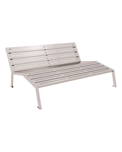 Buy PROCITY LIEGESTUHL SILAOS - OHNE ARMLEHNE: Seat made of Galvanized Steel (Purple), Steel frame (Purple) - Online Shop Delivery