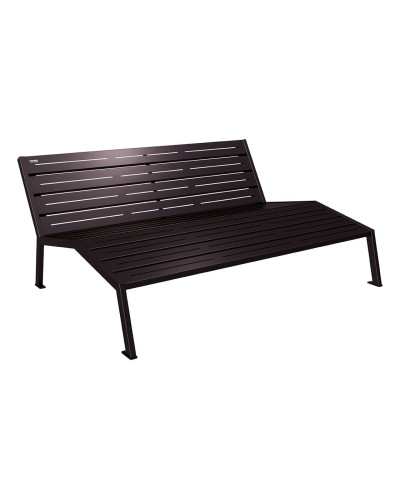 Buy PROCITY LIEGESTUHL SILAOS - OHNE ARMLEHNE: Seat made of Galvanized Steel (Purple), Steel frame (Purple) - Online Shop Delivery