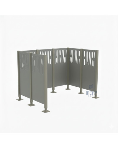Buy Venice Garbage Bin Privacy Screen - Delivery in the Online Shop.