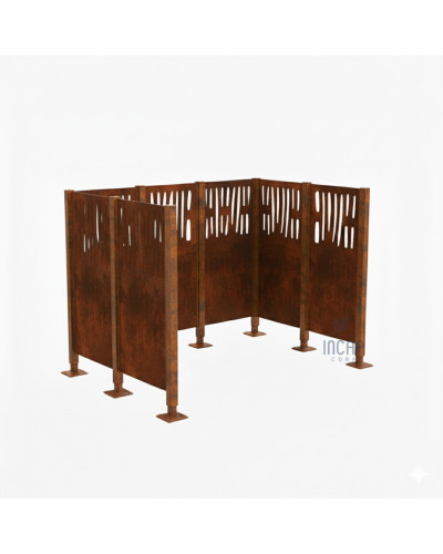 Garbage Bins Privacy Screen Venice - Buy in the Online Shop - Purchase, Delivery.