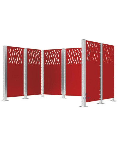 Garbage Bin Privacy Screen Venice - Buy in Online Shop - Order & Fast Delivery