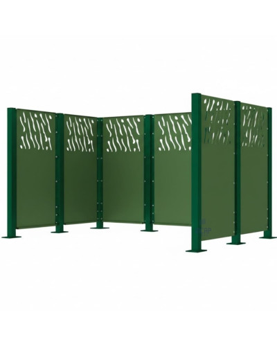 Garbage Bin Screen Venice - Buy in the Online Shop - Buy Delivery.