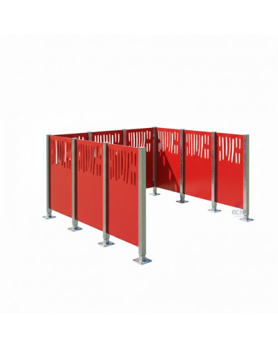 Mülltonnen Sichtschutz Venedig - Kaufen Sie im Online-Shop - kaufen und schnelle Lieferung