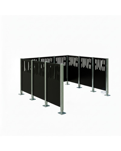 Mülltonnen Sichtschutz Venedig - Kaufen Sie im Online-Shop - kaufen und Lieferung