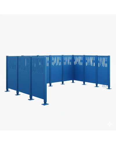 Garbage Bin Privacy Screen Venice - Buy in the Online Shop - Delivery