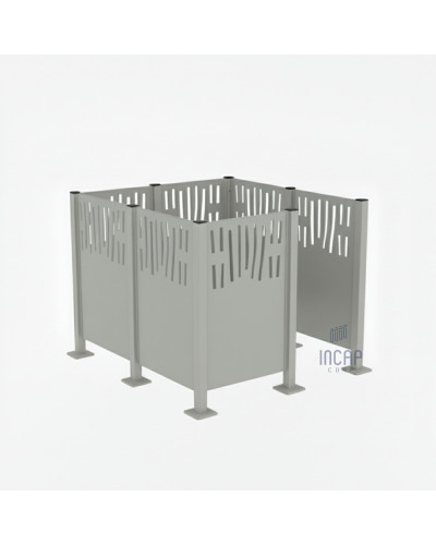 Garbage Bins Privacy Screen Venice - Buy in the Online Store - Fast Delivery.