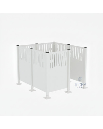 Garbage Bins Privacy Screen Venice - Buy in the Online Store - Fast Delivery.