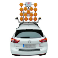 LED blinking arrow HLPK 15 | Export version | 12/24V | EN 12352 | horizont