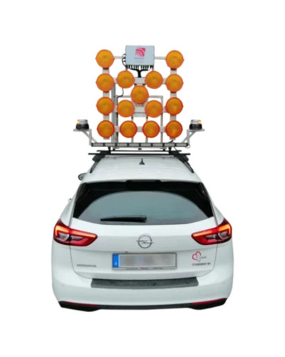 LED Flashing Arrow HLPK 15 | Export Version | 12/24V | EN 12352 | Horizont