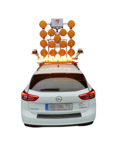 LED Flashing Arrow HLPK 15 | Export Version | 12/24V | EN 12352 | Horizont