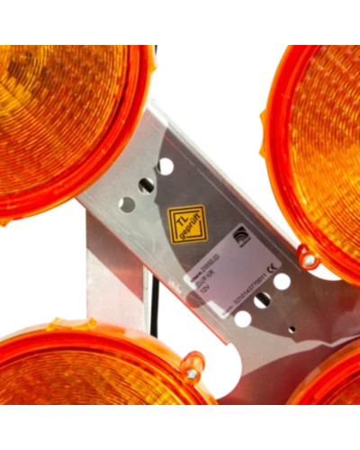 LED Warning Arrow HLP 8 | Alu Frame & Stand | 12/24V | BASt Approved | Horizont