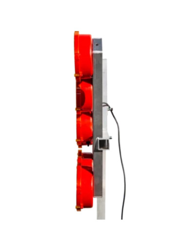 LED Warning Arrow HLP 8 | Alu Frame & Stand | 12/24V | BASt Approved | Horizont