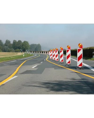 LED Beacon Light | Single-Sided | BASt Certified - Shop