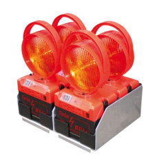 Charging Box 4-fold | Tele-Flash | 12/24V | Square | Horizont