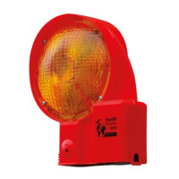 Warnleuchte LED | Gelb | Einzelleuchte Horizont TopLED Synchro GPS | BASt-geprüft | Lauflichtanlage