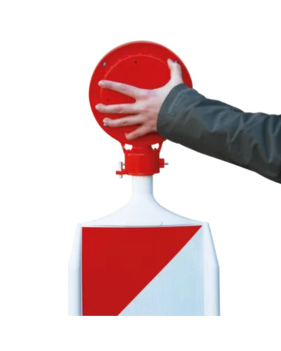 LED Beacon Light | Single-Sided | BASt Certified - Shop