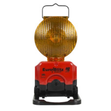 Warning Light Euro-Blitz Compact Sync LED | Battery | Unidirectional | 69 Flashes/min | 250h Runtime | BASt tested | Horizont