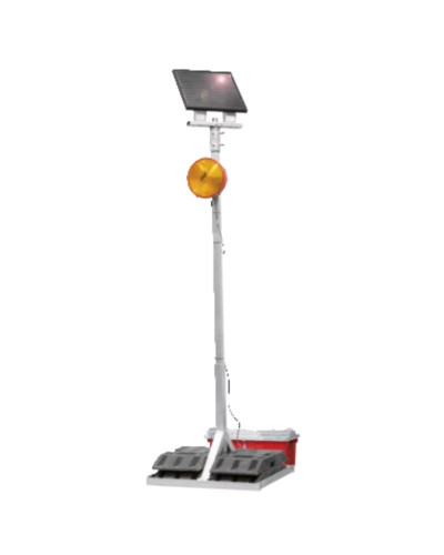 horizont Solar-Kit 50 W | Stahl-Halterung | für Vorwarnanzeiger | StVO-konform