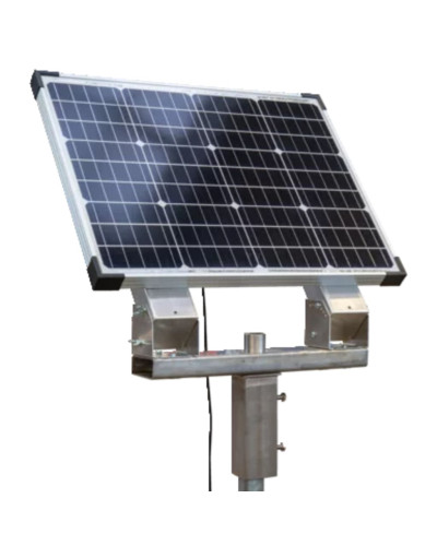horizont Solar-Kit 50 W | Stahl-Halterung | für Vorwarnanzeiger | StVO-konform