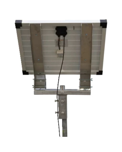 horizont Solar-Kit 50 W | Stahl-Halterung | für Vorwarnanzeiger | StVO-konform