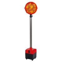 Warning lights RS 2000 LED | Directional spotlight | 4 block batteries | Single-sided | 40 bpm | up to 400h | BASt | horizontal