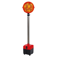 Warning lights RS 2000 LED | Directional spotlight | 4 block batteries | Single-sided | 40 bpm | up to 400h | BASt | horizontal