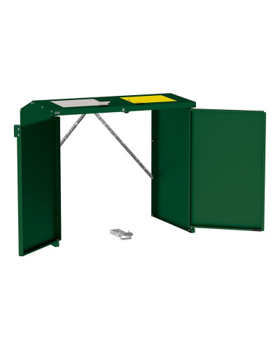 Garbage Bin Box Steel 770L/240L - Buy in Online Shop - Delivery Purchase