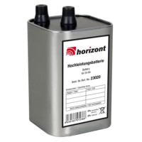 Hochleistungsbatterie | 6V 20Ah | für Dauerbetrieb | horizont