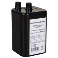 Blockbatterie | für Baustellenleuchten | 6V 9Ah | horizont