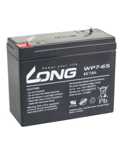Replacement Battery for Euro-Blitz & Tele-Blitz | 6V 7Ah Lead-Acid