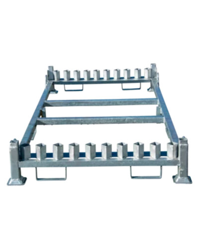 Transport and storage pallet for ASG 2000 | for 20 barrier fences
