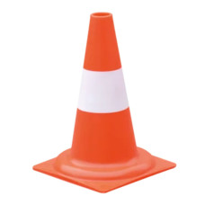 Traffic cones  | Horizont |orange | flexibles PVC | Height 35 cm