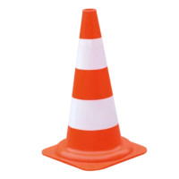 Traffic cones  | Horizont |orange | flexibles PVC | Height 50 cm